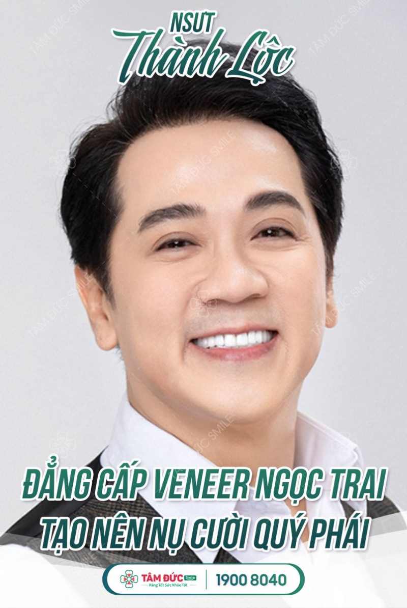 NSƯT Thành Lộc dán mặt sứ veneer tại nha khoa Tâm Đức Smile